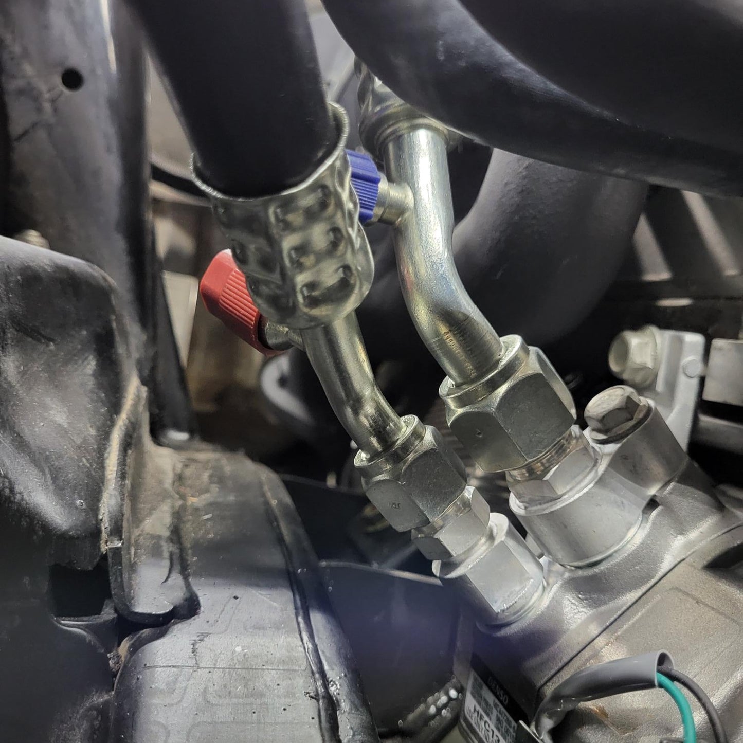 80 Series LS Swap Complete AC Hose & Fitting Kit