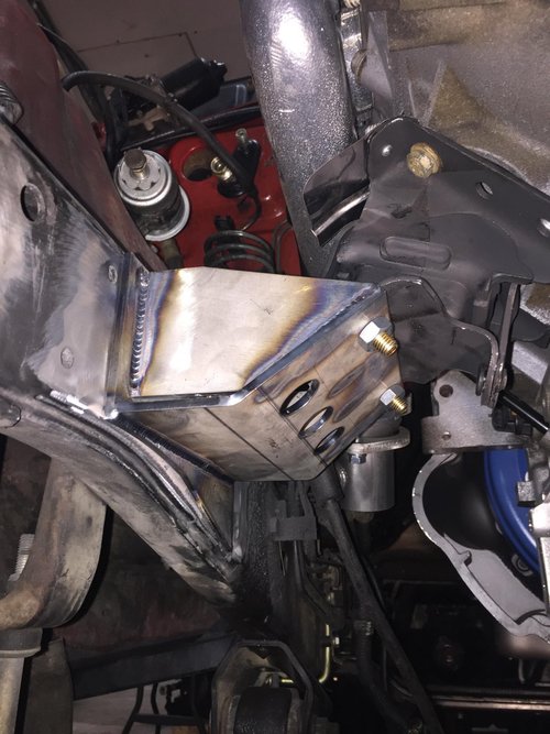 60 Series Land Cruiser LS/Vortec Conversion Weld-in Motor Mount Kit