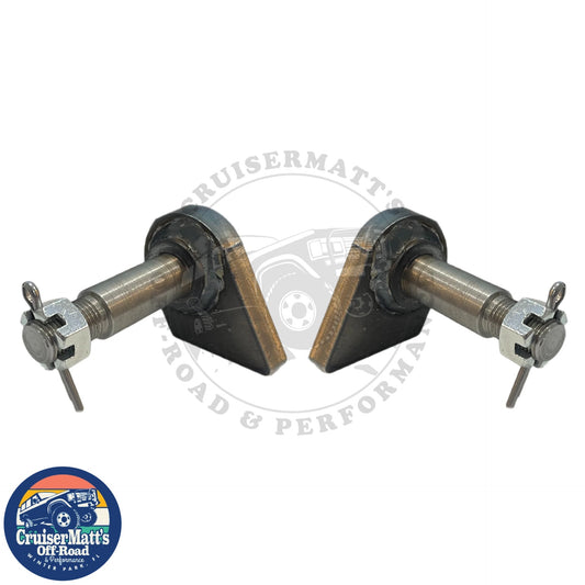 FJ40 FJ45 FJ55 Front Axle Shock Absorber Mounting Tab (Early-79)