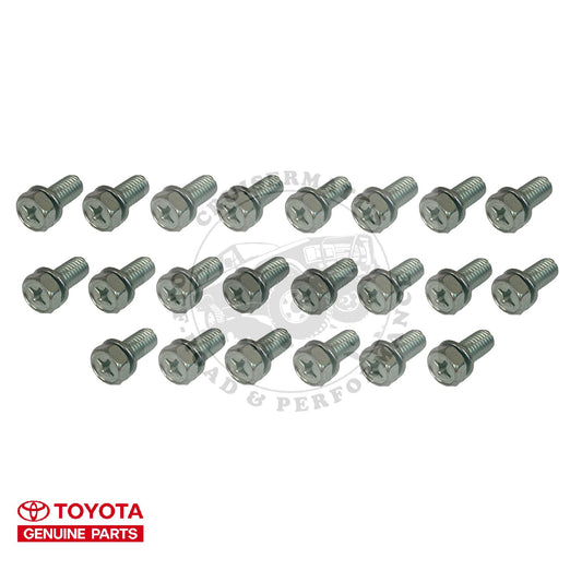 Toyota OEM Oil Pan Bolt Set for F-Series Engines (F/2F/3F/3FE)