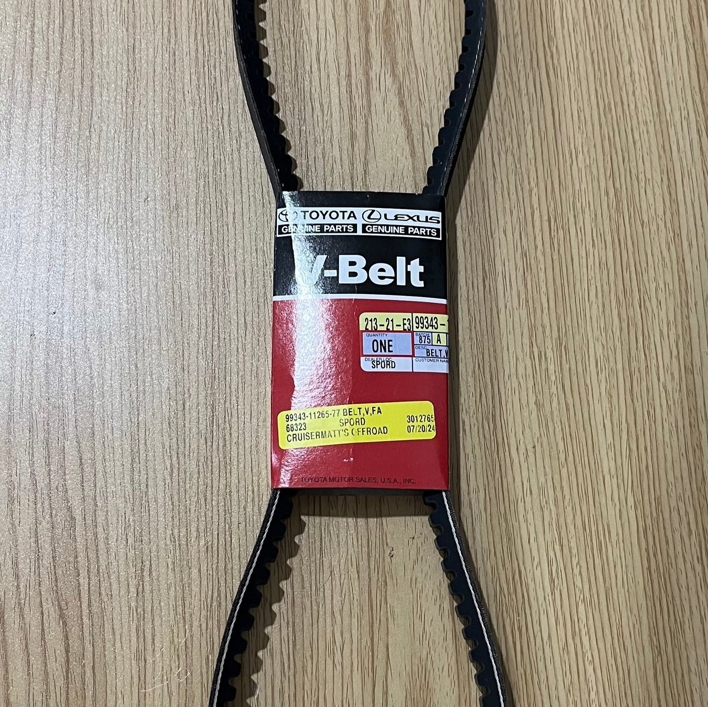 FJ40 2F OEM Belt